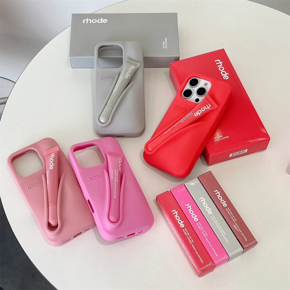 rhode iPhoneケース lipcase Rose lip case | rhode skin