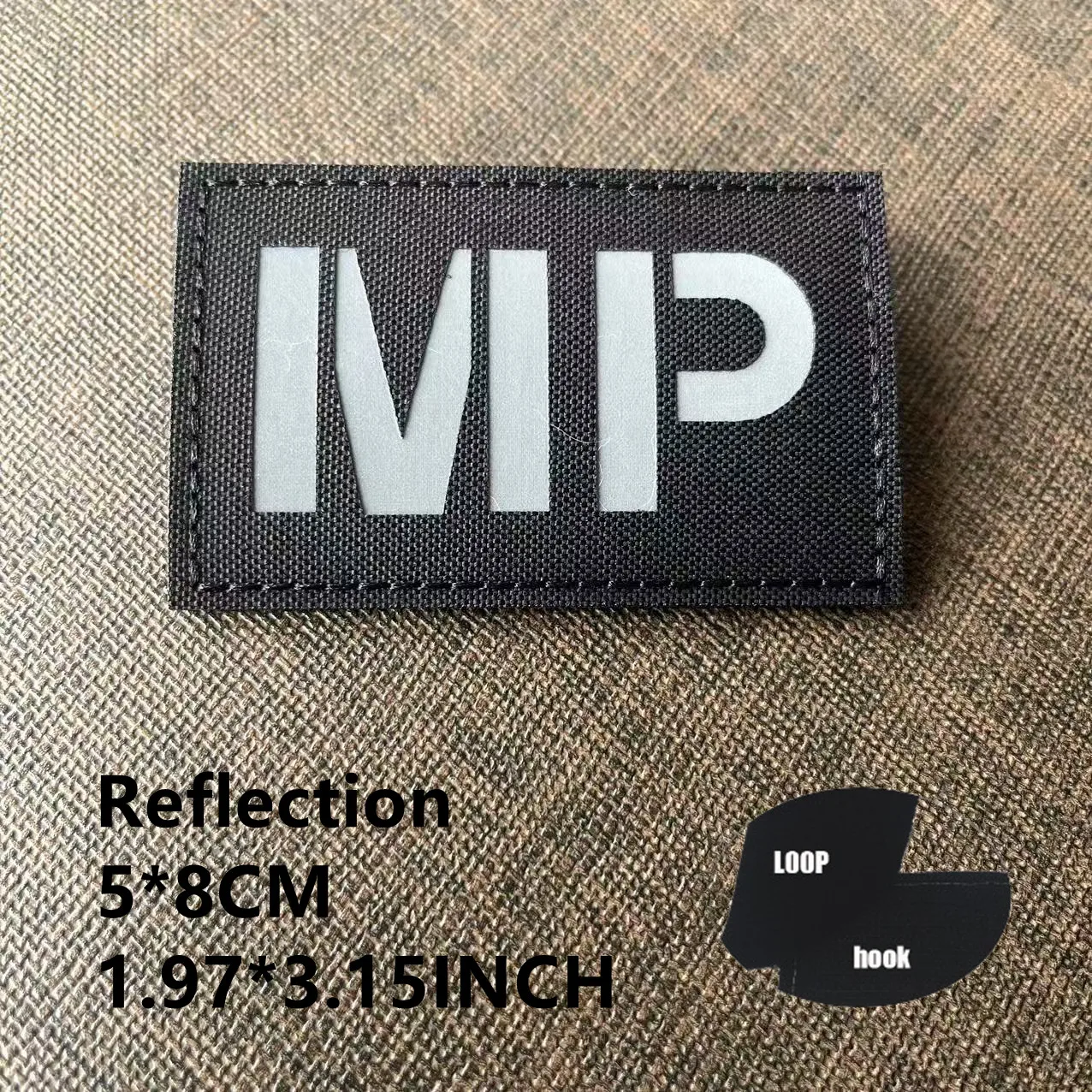 MP Patch Military Police Brassard Tactical Army OCP Morale Embroidered Badges Touch Fastener Motorcycle Biker Armband For Caps Backpack Coats Vest...