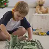 MilitaryToy Model Action Figure Men Figures Poses Soldiers Armed Helicopters Rockest Tanks Turret Children Boy Gift Toy Kit 3