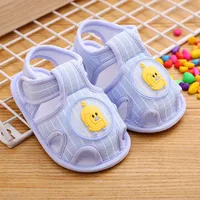 Summer Toddler Infant Kids Baby Cute Casual Princess Sandals Lovely Cartoon Soft Crib Shoes Boy Girls First Walkers Floor Shoe 5