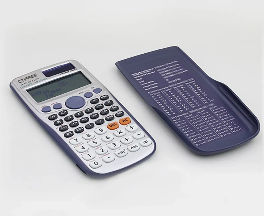 Calculator 991ES-PLUS Original Scientific Calculator 417 Functions High School University Students Office Coin Battery scientific calculator foldable scientific calculators