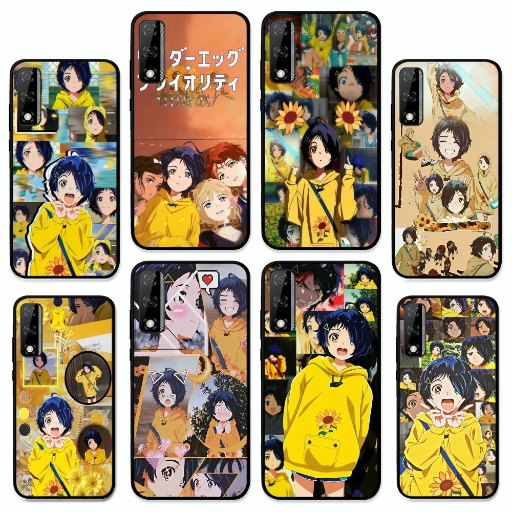 Wonder Egg Priority Phone Case Per Huawei Y9 6 7 5 Prime Enjoy 7S 7 8 Plus 7A 9E 9Plus 8E Lite Psmart Shell