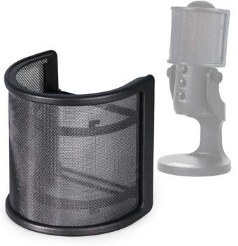 Microfono universale filtro Pop Studio registrazione microfono a condensatore schermo maschera parabrezza in metallo per A6V A8 K670 K658 K678 Mic