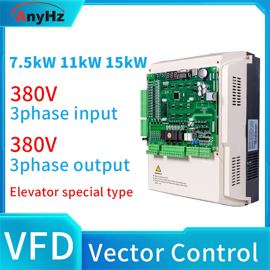Variable Frequency Drive Vfd 380v 3phase Inverter 7.5kw,11kw,15kw