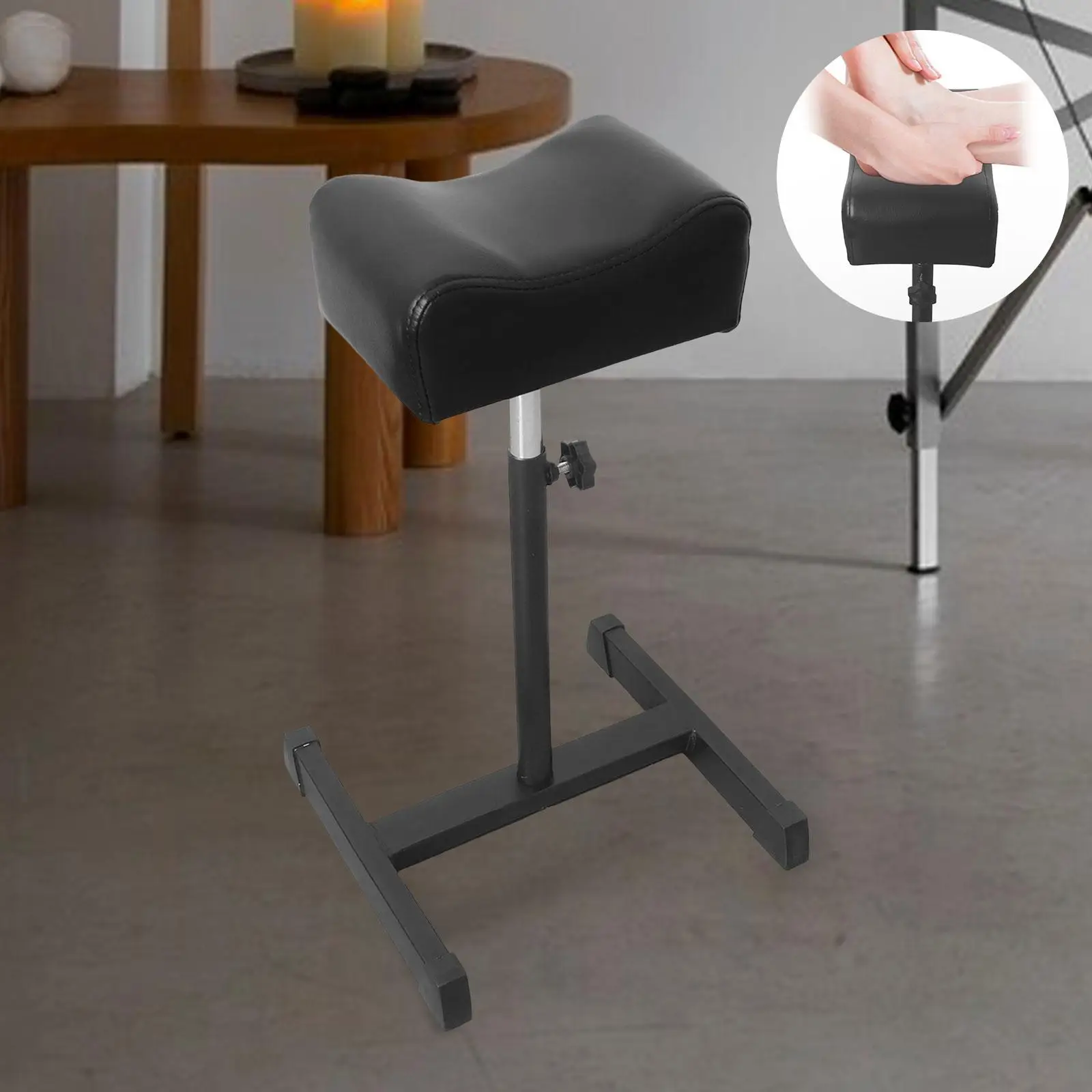 

Pedicure Manicure Footrest Sturdy Foot Nail Beauty Stool Stand Beauty Footrest for Pedicure Nail Equipment Pedicure Home Beauty