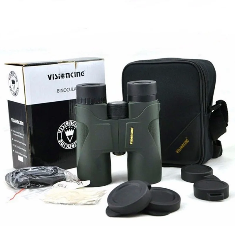 Visionking Long Range 10x42 Hunting Camping Binoculars BAK-4 FMC Waterproof Powerful Telescope Prismaticos De Caza Binocular 6
