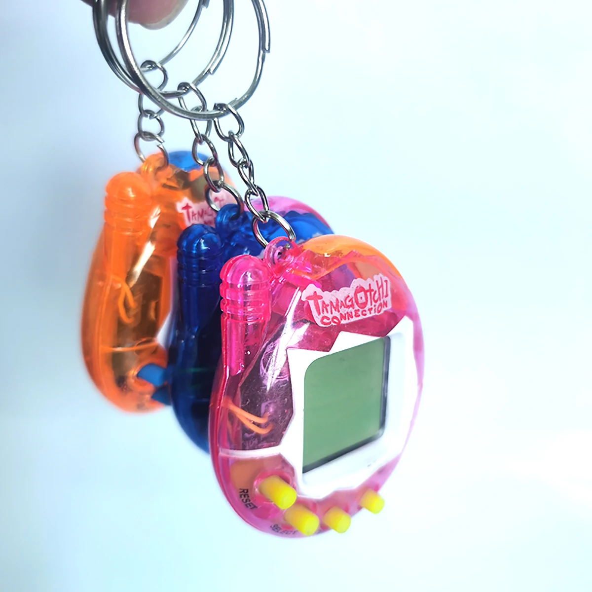 Nostalgic Virtual Digital Electronic Growing Pet Machine Cyber Handheld Keychain Game Machine Pet Interactive Growing Toy forKid 2