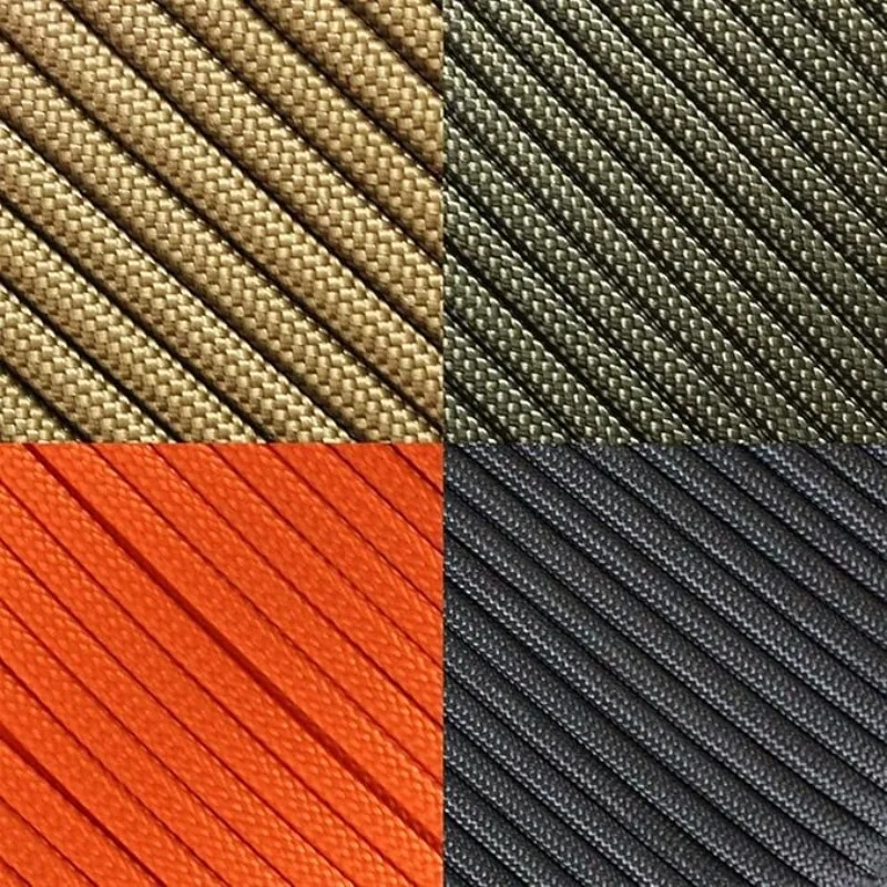 Axle Rope 30/50/100M Standard 9-Core Paracord Rope 4mm Outdoor Parachute Cord Survival Umbrella Tent Lanyard Strap Clothesline nylon cord nylon rope