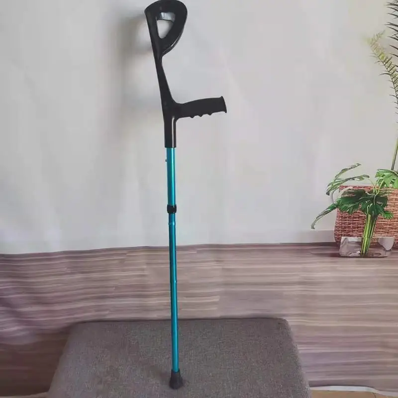 1PcUnderarmElbowWalkingStickAluminumAlloyFoldableStretchable