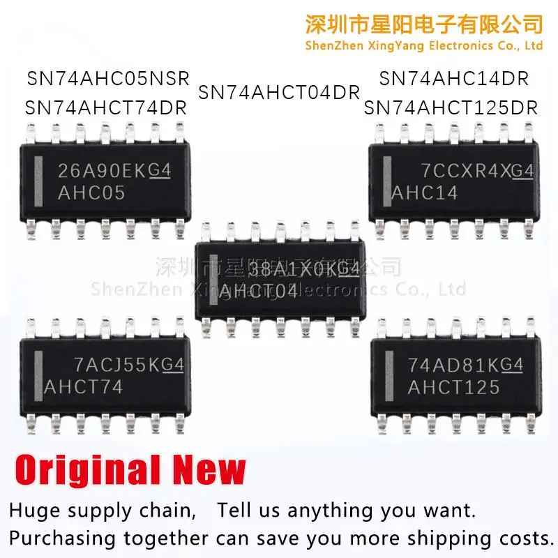 

SN74AHCT04/SN74AHCT74/SN74AHCT125/SN74AHC14DR SN74AHC05NSR
