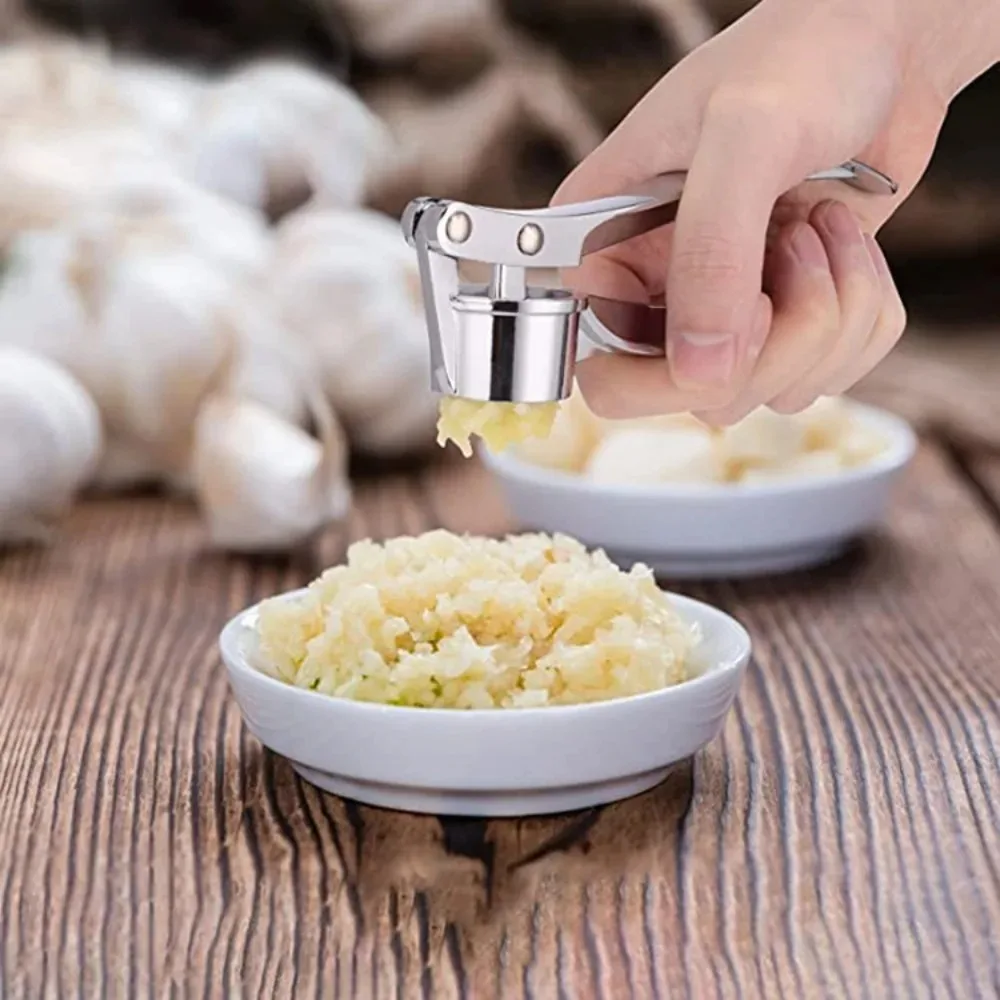 Kitchen Helper Gadgets Useful Professional Garlic Kosh High Quality Smooth Crushing Easy Clean Handle Vegetable Fruit Crusher - 2