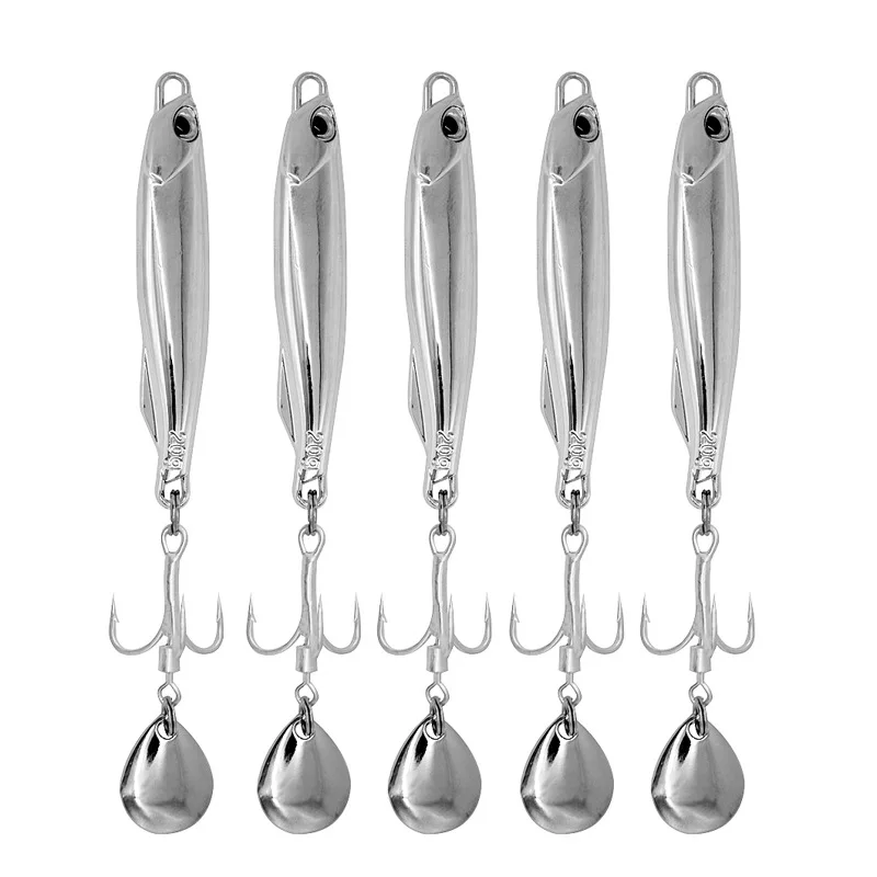 Premium Mackerel Design Spinning Fishing Lure - Versatile Weight Options - Enhanced Casting Distance and Lifelike Action