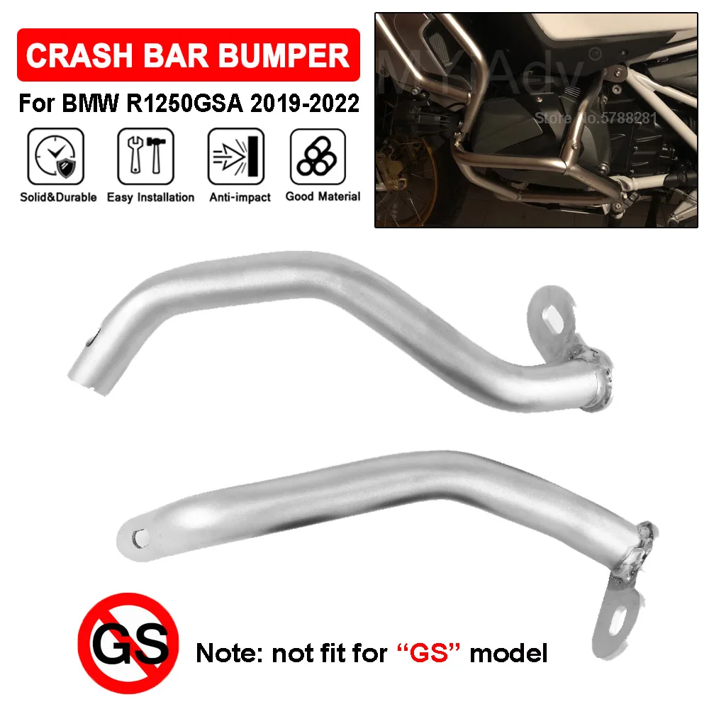 

Crash Bar Extensions Bumper For BMW R1250GSA R 1250 GS ADV Adventure 2019 2020 2021 2022 Motorcycle Lower Engine Guard Protector