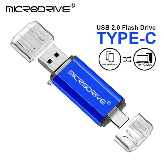 Clé USB OTG Wansenda 2 en 1 clé USB Micro Port et clé USB 2.0 avec