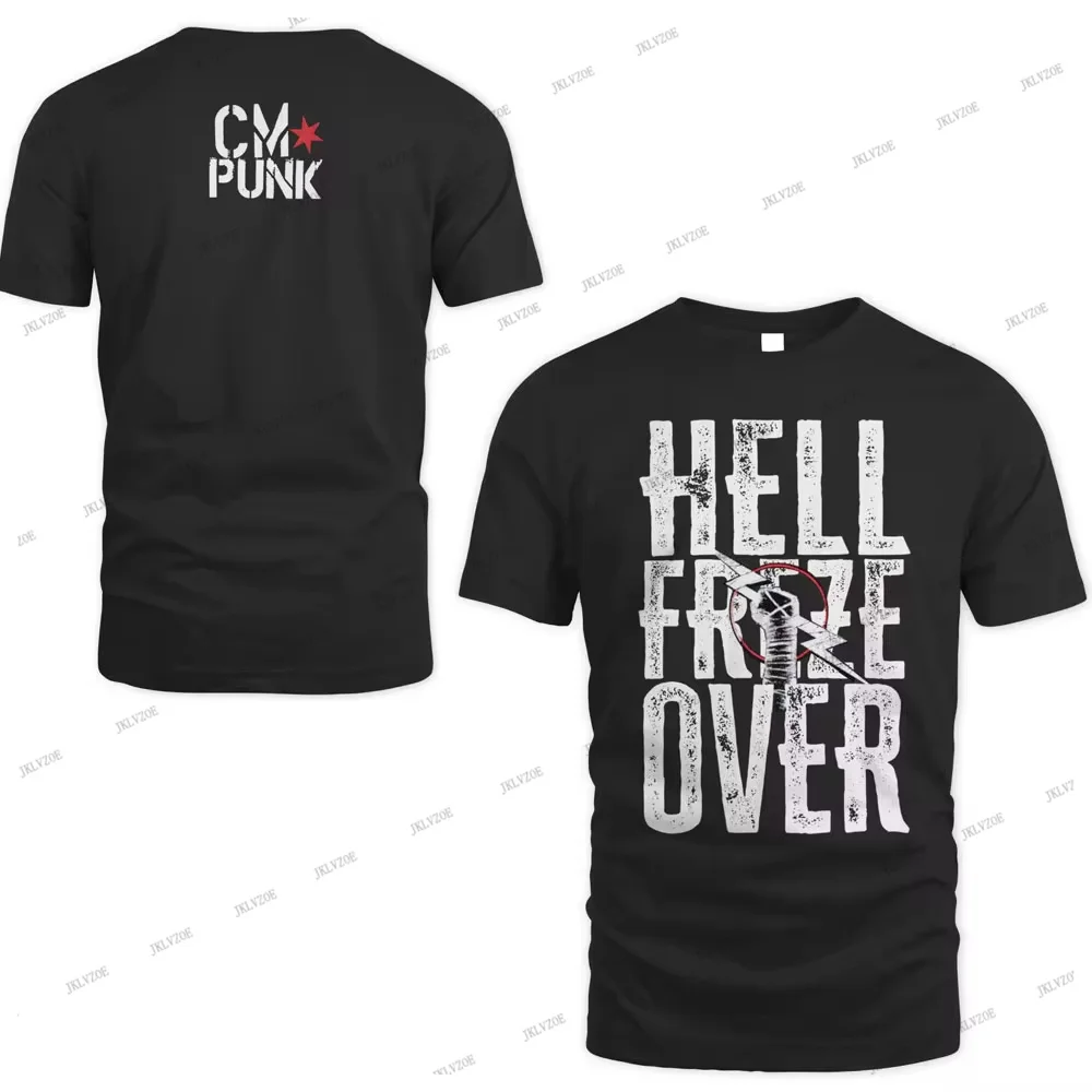 تي شيرت رجالي مطبوع ثلاثي الأبعاد على المصارع سم ب...