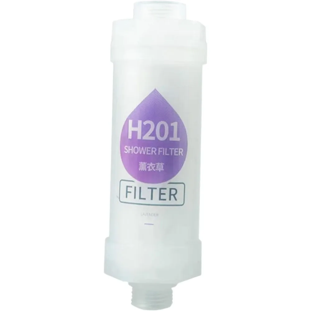 Water Softener, Soft& Improve Hair / Skin Fragrance Chlorine Removal,Bathroom Accessories Scented Shower Head Filter,