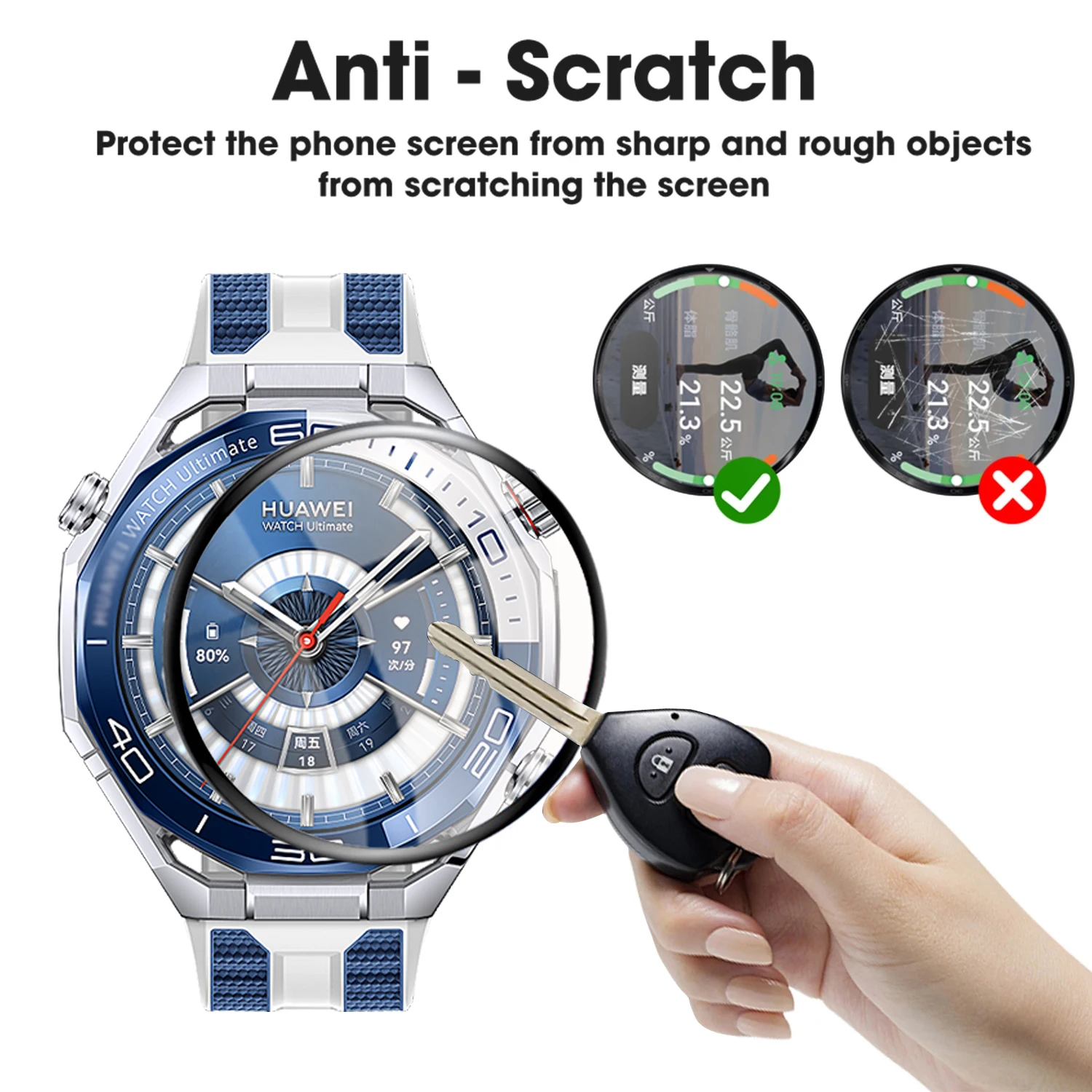 3D Curved Edge Full Coverage Anti-Scratch Screen Protector