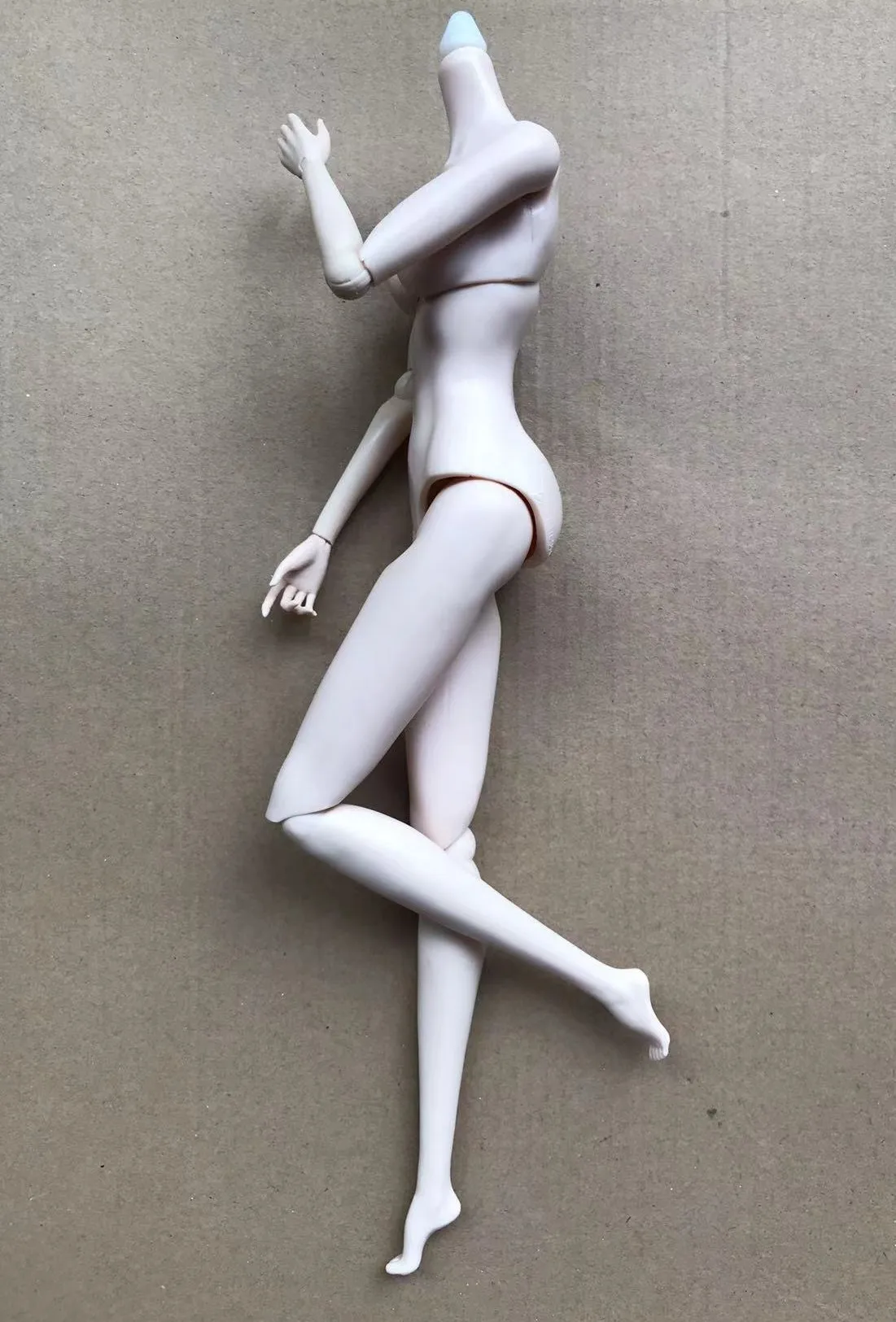 MENGF Doll Body 1/6 Size Super White Beige Brown Coffee Skin Body FR IT Doll Figure Toys 28cm Doll Toy Body Part Girl Gift Dolls 3