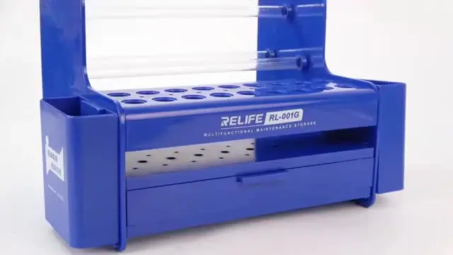 RELIFE RL-001G Sortierteile Aufbewahrungsbox Schraubendreher Handy Wartung Sktop Rack Elektronisches Zubehör Organizer Tool