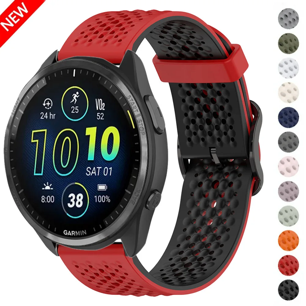 Breathable Silicone Wristband Strap - Multiple Sizes Available
