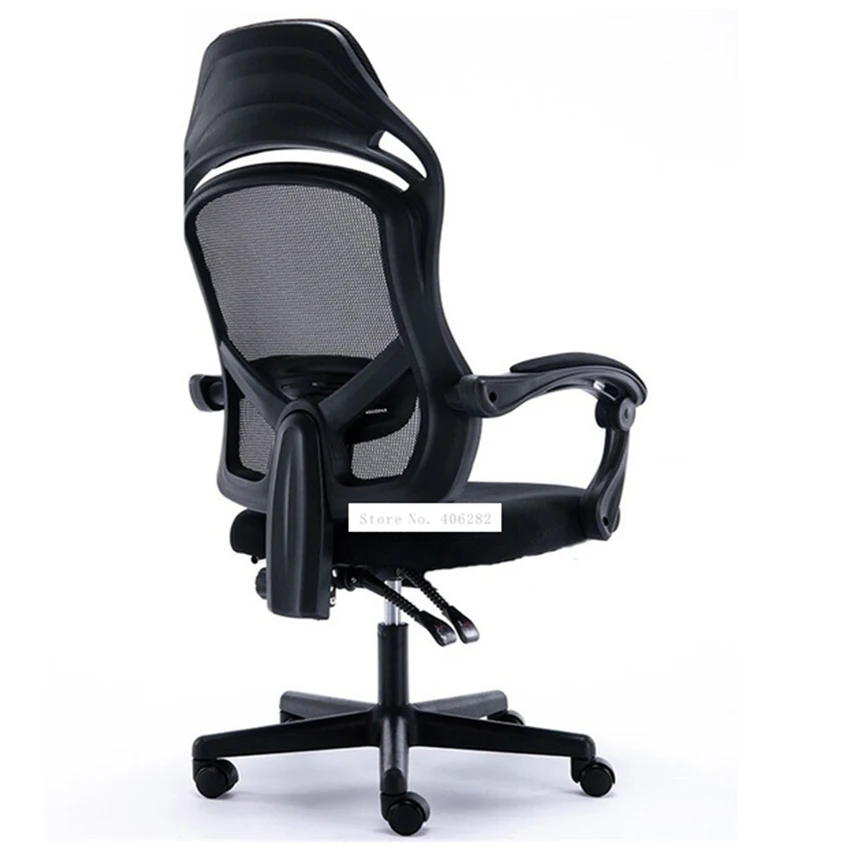 805-computer-chair-ergonomics-office-chair-seat-back-adjustable-lifting-swivel-chair-mesh-fabric-high-back-chair-with-foot-pad