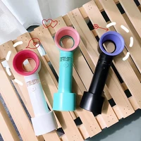 USB Rechargeable Bladeless Handheld Fan - Portable Mini Desk Fan With 3 Speeds For Travel, Camping, Office and Bedroom use 2