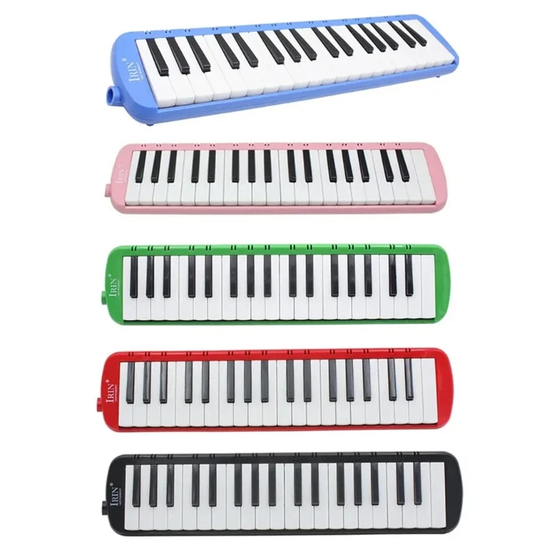 

11UE 37 Keys Melodica Instrument Air Piano Keyboard Pianica Harmonica Musical Instrument with Carry Bag for Beginners