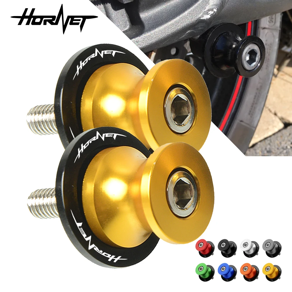 

For HONDA 250 CB599/CB600F CB919 cb900f HORNET 1998 1999 2000 2001 2002 2003 2004 2005 2006 Swingarm Spools Slider Stand Screws