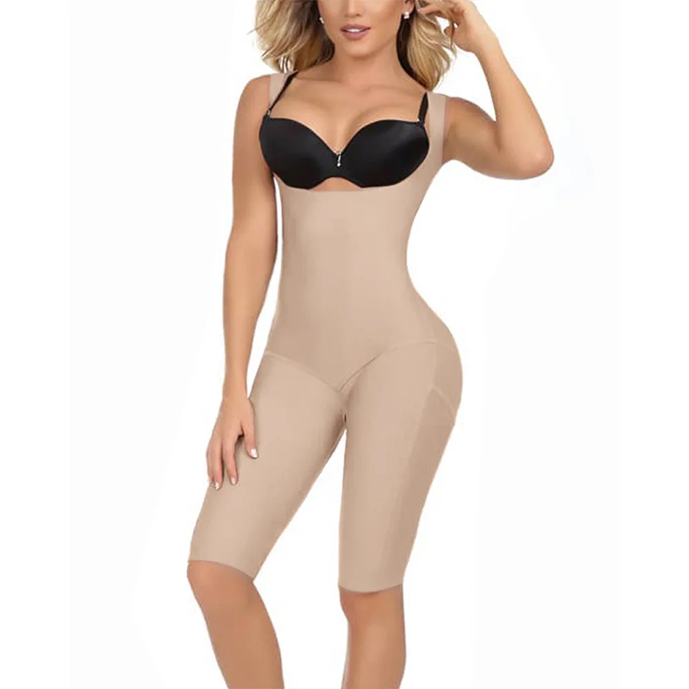 Fajas Colombianas Women Slimming Bodysuit Seamless Shapewear One-piece Tights Butt Lifter Shaper Firm Postpartum Bandage