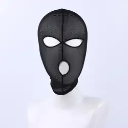Elegant Black Lace Unisex Head Mask (02)