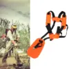 Lawn Mower Nylon Belt Trimmer Strap Trimmer Shoulder Strap Lawn Mower Harness Strap Double Shoulder Nylon Belt for Brush Cutter 3