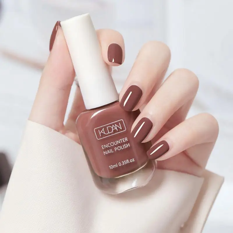 

KUDAN Water-based Nail Polish 10ml No-bake Long-lasting Fast Students And Children Without Odor Can Tear Nail Polish