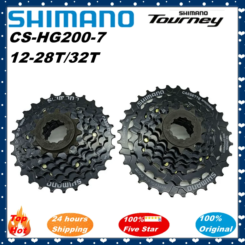 SHIMANO Tourney HG200-7 7Speed Mountain Bike Cassette Sprocket 12