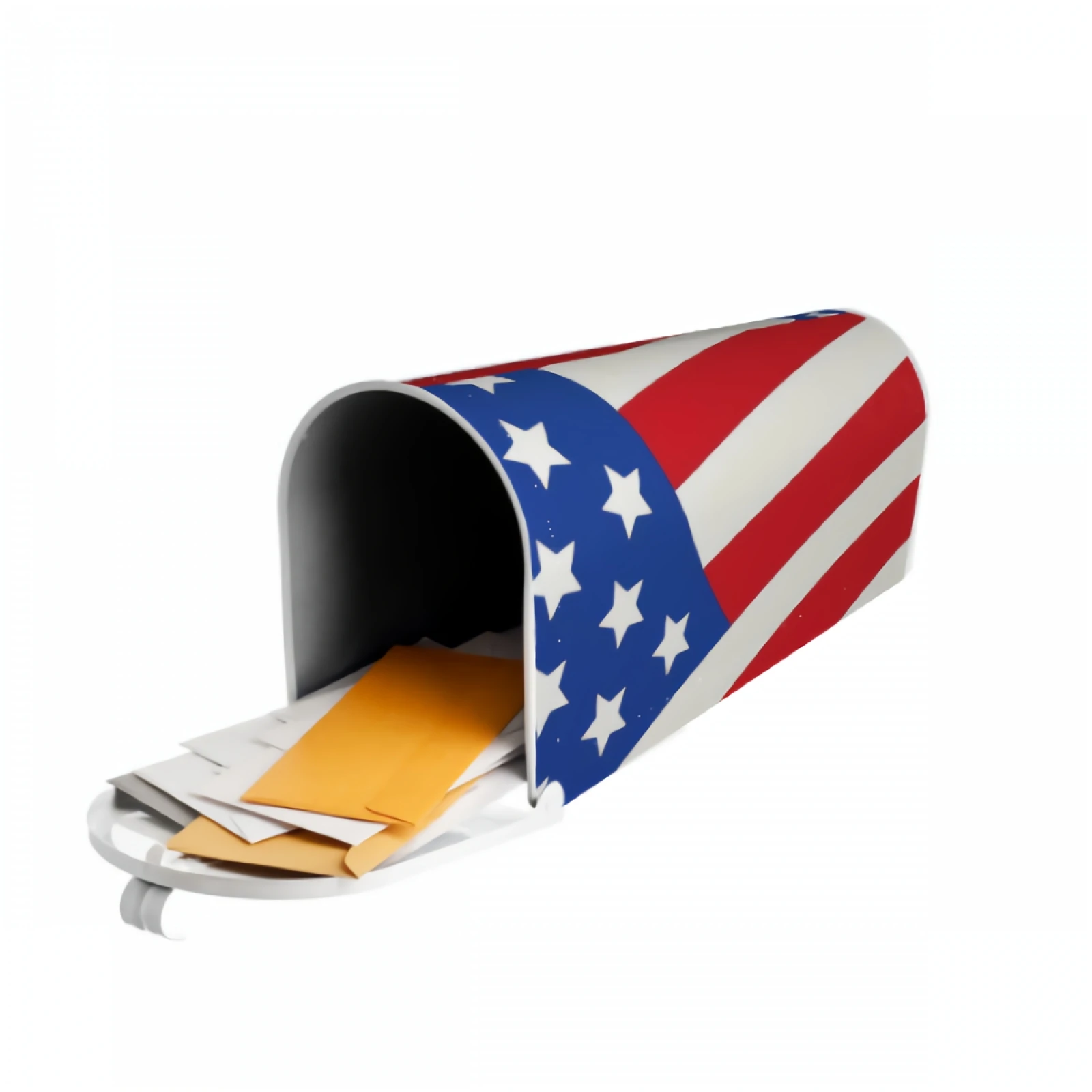 American Flag Magnetic Mailbox Covers 21x18 Inch Patriotic Mailbox Wraps Post Letter Box Covers for Garden Yard Home Decor