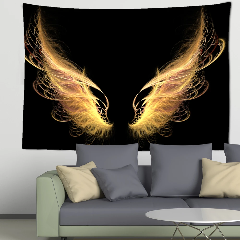 

Angel Devil Wings Tapestry Mandala Bedroom Wall Decoration Tapestries Home Living Room Decoration Wall Pendant Tapestries Tapiz