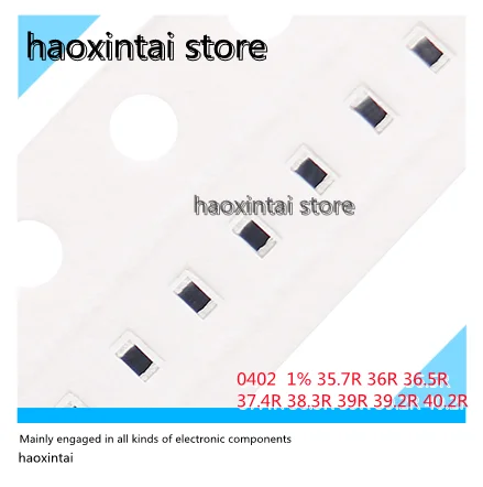

100PCS 0402 SMD Resistor 1% 35.7R 36R 36.5R 37.4R 38.3R 39R 39.2R 40.2R