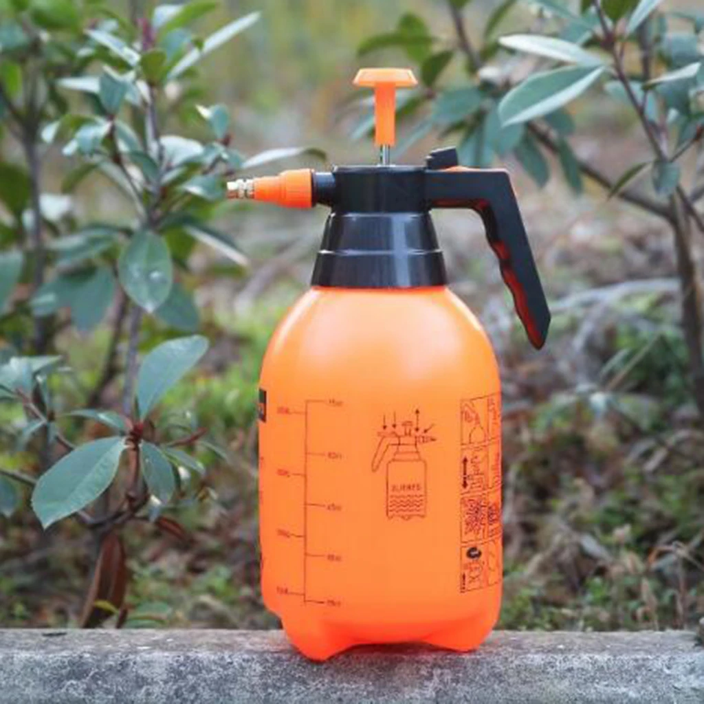 1L Manual Pump Pressure Sprayer Manual Pressure Pump Garden Lawn Spray Bottle 