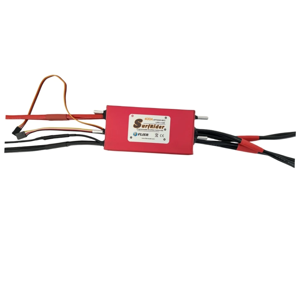 Contrôleur de vitesse programmable Flier Brushless ESC HV 22S 400A étanche pour bateau RC, hydrofoil, planche de surf électrique 26 Contrôleur de vitesse programmable Flier Brushless ESC HV 22S 400A étanche pour bateau RC, hydrofoil, planche de surf électrique 26