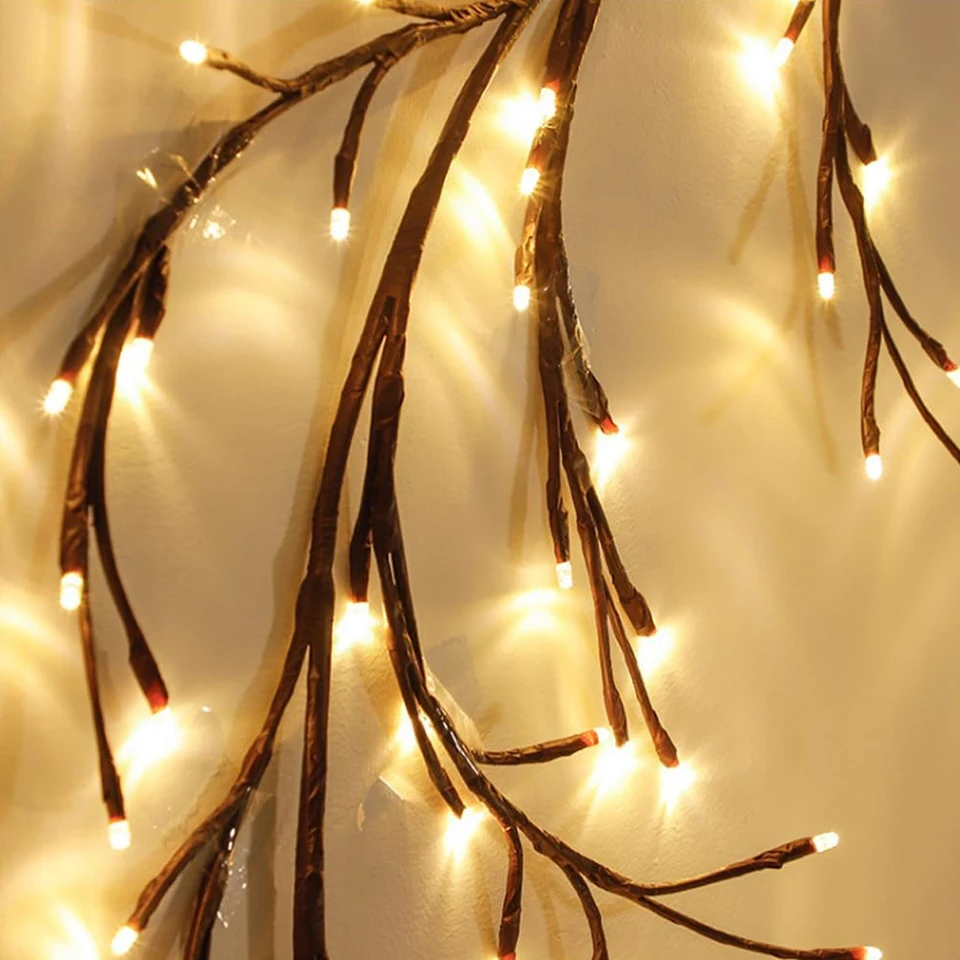 Solar Powered LED Tree and Vine Decorative Light