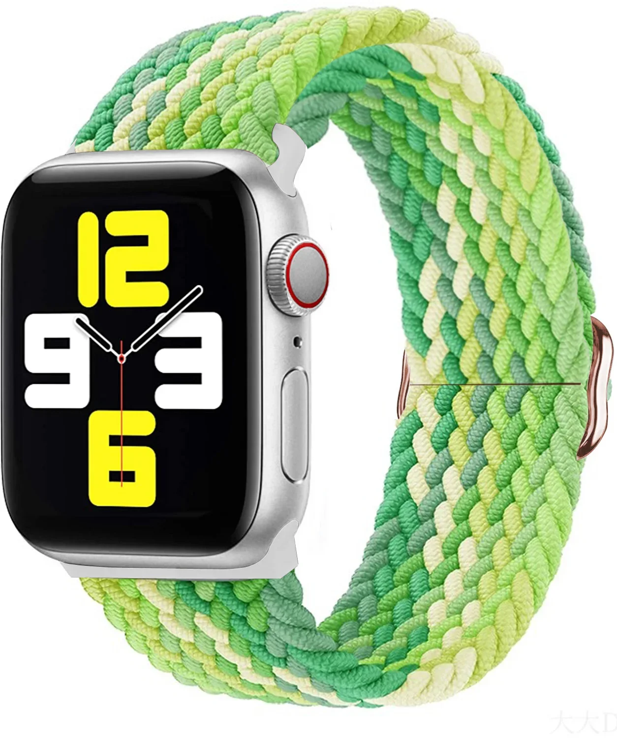 Nylon Braided Solo Loop Watch Band Strap – Universal Fit
