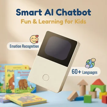Robot Compagno AI Chatbot, Miglior Regalo, Apprendimento Multilingue, Riconoscimento Emotivo, Protezione della Privacy, Agente AI Personalizzato Portatile