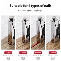 4 In 1 Nail Gun DIY Furniture Construction Stapler Upholstery Staple Gun With 3000 Staples Home Decor Carpentry Tools 2