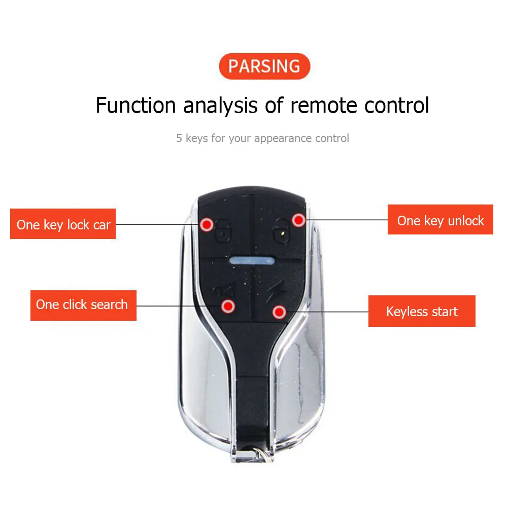 Remote Control Electric Scooter Alarm 110dB Moped Anti-theft Alarm Safe System