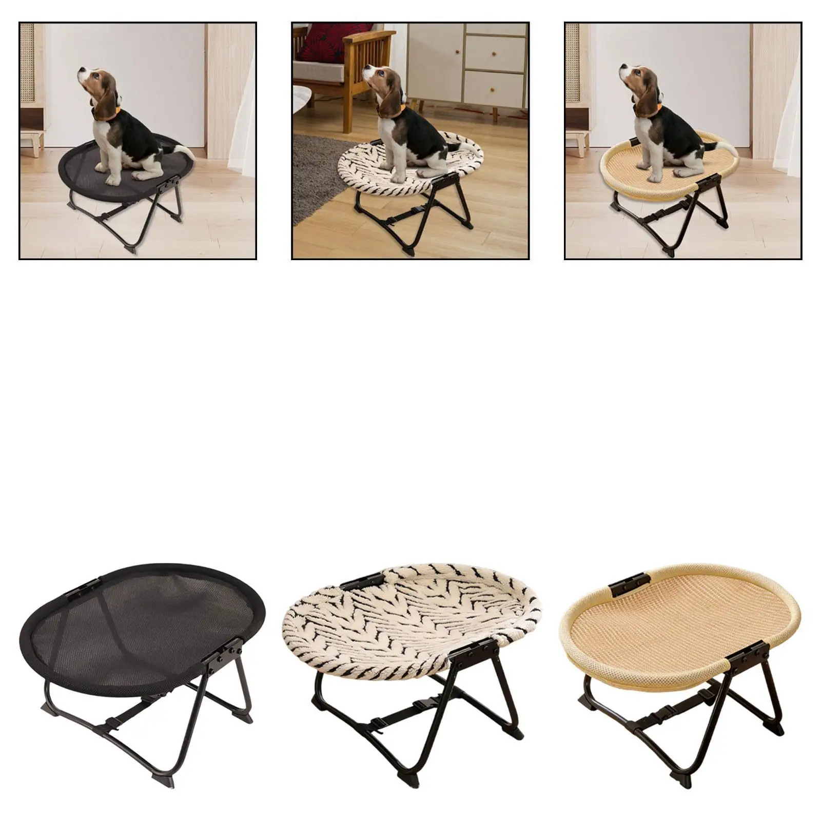 Elevated Pet Bed Foldable Outdoor Gifts Versatile Indoor Iron Frame Comfortable Heavy Duty Accessories Pet Supplies Furniture Elevated Pet Bed Foldable Outdoor Gifts Versatile Indoor Iron Frame Comfortable Heavy Duty Accessories Pet Supplies Furniture