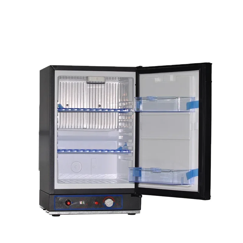 Gas Kerosene 12V Absorption Minibar Single Door Fridge For Home Use