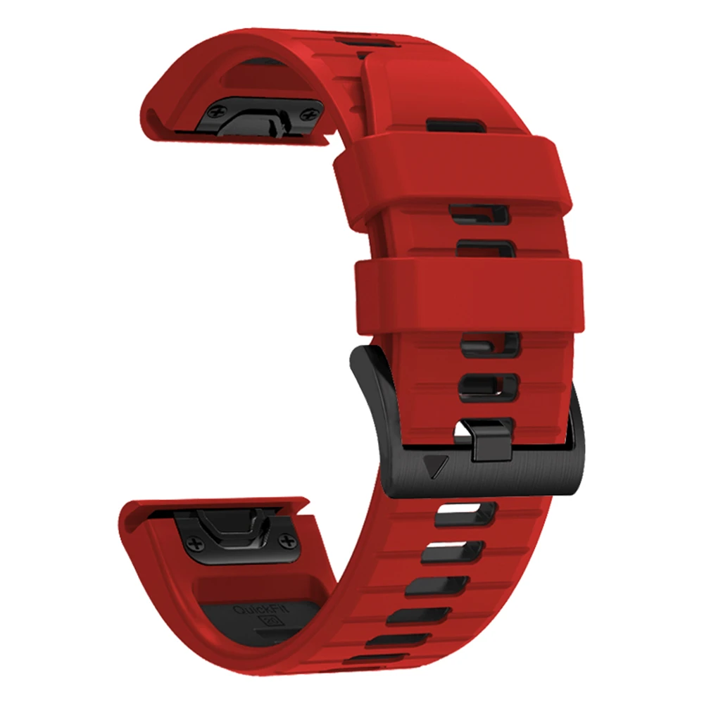 Outdoor Sports Silicone Watch Strap - Quickfit 22mm & 26mm