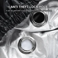 Motorcycle Cover Waterproof Outdoor Indoor Scooter Wear-resistant Fabric Motorbike Cover All Season Dustproof UV Protective 6