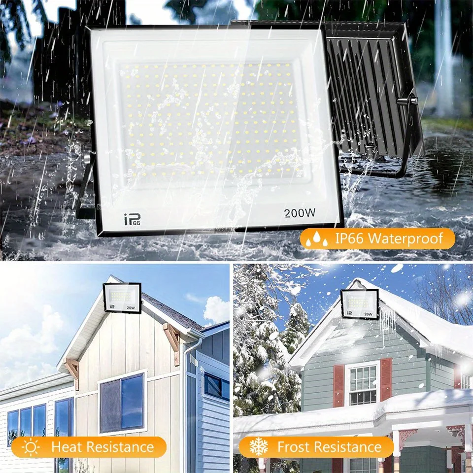 LED Flood Light angled view