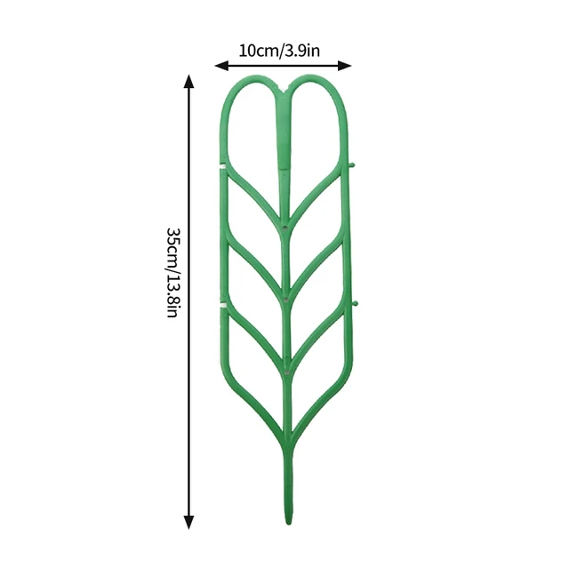 Növényi Hegymászás Kert Kerti Műanyag Ketrecek Támogató Virágtartó Vine Trellis Bracket Beltéri Cserepes Rögzítő Rúd Készletek - Image 6