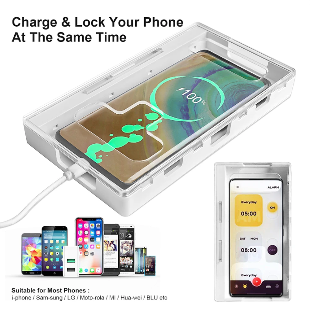 Cell Phone Lock Box Timer Cell Phone Accessories Mobile Phone Box